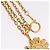 Collana CHANEL Metallo Tono Oro CC Auth bs36542V - vista 4