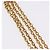 Collana CHANEL Metallo Tono Oro CC Auth bs36542V - vista 6