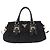 Borsa a Mano PRADA Nylon 2way Nero Oro Auth 196783V D'oro - vista 13
