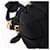Borsa a Mano PRADA Nylon 2way Nero Oro Auth 196783V D'oro - vista 17