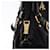 Borsa a Mano PRADA Nylon 2way Nero Oro Auth 196783V D'oro - vista 21