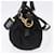 Borsa a Mano PRADA Nylon 2way Nero Oro Auth 196783V D'oro - vista 3
