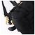Borsa a Mano PRADA Nylon 2way Nero Oro Auth 196783V D'oro - vista 9