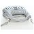 Borsa Miu Miu Matelassé Wonder in pelle 2 vie Argento Autentica 196012SAM - vista 7