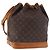 LOUIS VUITTON Borsa a tracolla Monogram Noe M42224 LV Auth 193371 Monogramma