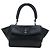 Borsa a mano Chrome Hearts CH Cross in pelle nera e argento Auth 187617SM Nero - vista 13