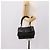 Borsa a mano Chrome Hearts CH Cross in pelle nera e argento Auth 187617SM Nero - vista 25