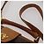 Céline Borsa a tracolla CELINE Macadam Canvas PVC Leather 2way 2 Set Brown Auth mr2802 Marrone - vista 6