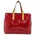 Borsa LOUIS VUITTON Monogram Vernis Reade PM Pomme D'amour M91990 LV Auth BA14837 Rosso - vista 13