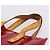 Borsa LOUIS VUITTON Monogram Vernis Reade PM Pomme D'amour M91990 LV Auth BA14837 Rosso - vista 8