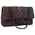 Borsa a tracolla CHANEL Chain Matelasse25 in Tweed Multicolor CC Auth 195503SAM Multicolore