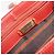 Bolsa de Ombro LOEWE Velazquez em Couro Vermelho com Detalhes Dourados Auth 196086 - vista 10