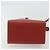 Bolsa de Ombro LOEWE Velazquez em Couro Vermelho com Detalhes Dourados Auth 196086 - vista 5