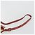 Bolsa de Ombro LOEWE Velazquez em Couro Vermelho com Detalhes Dourados Auth 196086 - vista 8