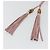 GUCCI Bamboo Charm Leather Pink Gold Auth bs36738A Rosa D'oro - vista 11