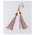 GUCCI Bamboo Charm Leather Pink Gold Auth bs36738A Rosa D'oro - vista 7