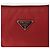 PRADA Accessory Pouch Nylon Red Silver Auth 195521A Silvery - view 17