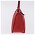 PRADA Accessory Pouch Nylon Red Silver Auth 195521A Silvery - view 4