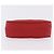 PRADA Accessory Pouch Nylon Red Silver Auth 195521A Silvery - view 5