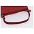 PRADA Accessory Pouch Nylon Red Silver Auth 195521A Silvery - view 7