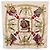 Hermès Foulard HERMES Carre 90 « GRAND UNIFORME » Seta Beige Auth 194426 - vista 13