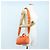 LOUIS VUITTON Borsa a tracolla Keepall XS Pelle Orange M81004 LV Auth 196076M Arancione - vista 25