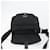 Borsa a Tracolla PRADA Nylon Nero Argento Auth 194350A - vista 21