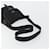 Borsa a Tracolla PRADA Nylon Nero Argento Auth 194350A - vista 7