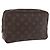 LOUIS VUITTON Monogram Trousse Toilette 23 Clutch Bag M47524 LV Auth 195696 Monogramma