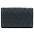 SAINT LAURENT Borsa a tracolla con catena Cassandra Angie in pelle Navy Gold Auth 193424M D'oro Blu navy - vista 2