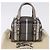 Borsa a mano BURBERRY Nova Check Canvas Gray Auth 196772V Marrone - vista 12