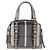 Borsa a mano BURBERRY Nova Check Canvas Gray Auth 196772V Marrone - vista 2