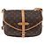 LOUIS VUITTON Monogram Saumur 30 Shoulder Bag M42256 LV Auth ka5588V Monogramma - vista 13
