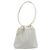 Borsa a tracolla GUCCI in tela Micro GG e pelle Bianca 90644 Auth 195055 Bianco - vista 13