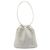 Borsa a tracolla GUCCI in tela Micro GG e pelle Bianca 90644 Auth 195055 Bianco - vista 2