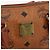 Borsa MCM Logogram Vicetos Mini Boston Bag PVC Leather 2way Brown Gold Auth 193348 Marrone D'oro - vista 12