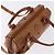 Borsa MCM Logogram Vicetos Mini Boston Bag PVC Leather 2way Brown Gold Auth 193348 Marrone D'oro - vista 6