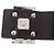 Borsa a mano FENDI Zucca Canvas Mamma Baguette Marrone Argento Auth 195795V - vista 19