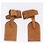 LOUIS VUITTON Etichetta per nome Powanie 10 Set Powanie Leather Beige LV Auth 191944 - vista 10
