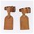 LOUIS VUITTON Etichetta per nome Powanie 10 Set Powanie Leather Beige LV Auth 191944 - vista 15