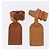 LOUIS VUITTON Etichetta per nome Powanie 10 Set Powanie Leather Beige LV Auth 191944 - vista 6