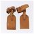 LOUIS VUITTON Etichetta per nome Powanie 10 Set Powanie Leather Beige LV Auth 191944 - vista 7