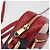 Borsa a tracolla GUCCI Ofidia Canvas Red Gold 517350 Auth 194980A Rosso D'oro - vista 10