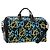 Padlock GUCCI Ghost Boston Bag Leder 2way Schwarz Silber authentisch 192424SAM