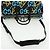 Padlock GUCCI Ghost Boston Bag Leder 2way Schwarz Silber authentisch 192424SAM - Ansicht 8