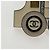 Spilla CHANEL metallo Tono Oro CC Auth 195102M - vista 4