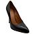 Alaïa Décolleté Alaia in pelle nera con punta a mandorla Nero