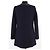 Claudie Pierlot Abrigo azul marino - vista 4