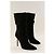 Botas Liu.Jo de ante negro - vista 3