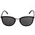 Gafas de sol Prada negras de plástico Negro